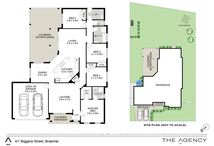 Floorplan of Homely house listing, 4/1 Biggera Street, Braemar NSW 2575