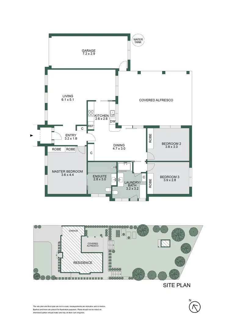 Floorplan of Homely house listing, 11 Surrey Street, Mccrae VIC 3938