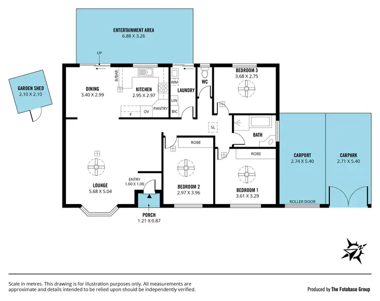 Floorplan of Homely unit listing, 5/5 Radstock Street, Morphettville SA 5043