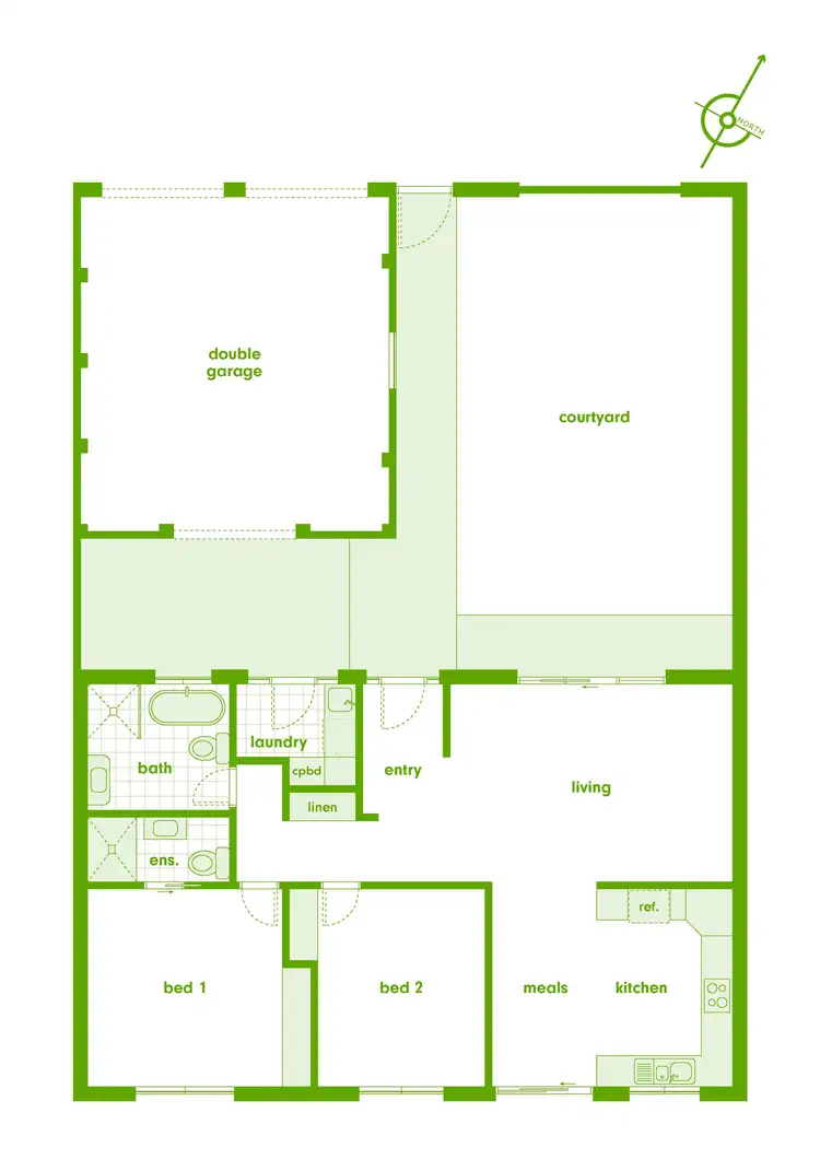 Floorplan of Homely townhouse listing, 7/15 Vansittart Crescent, Kambah ACT 2902