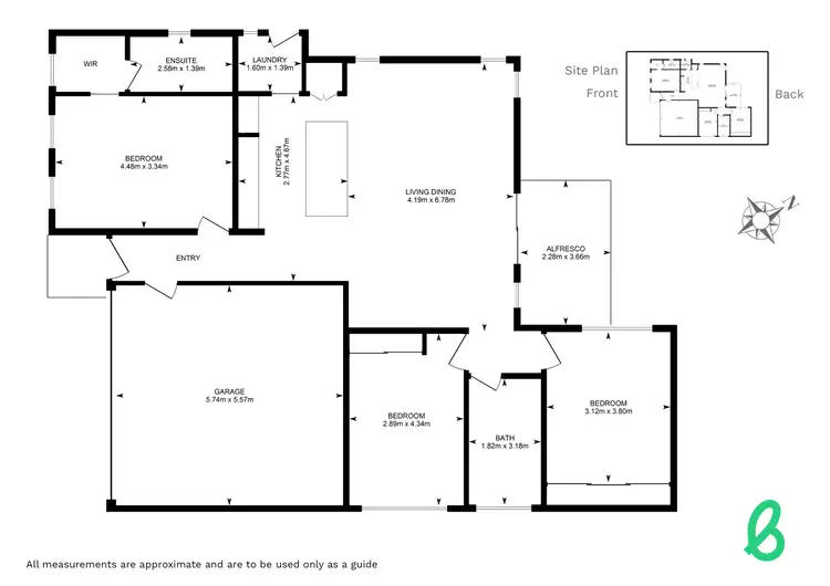Floorplan of Homely house listing, 1 Blacksmith Road, Gillieston Heights NSW 2321