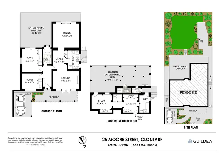 Floorplan of Homely house listing, 25 Moore Street, Clontarf NSW 2093