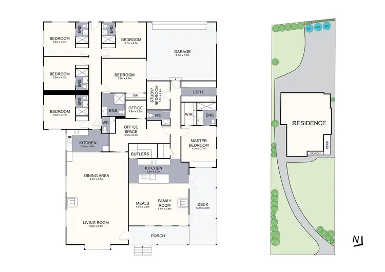 Floorplan of Homely house listing, 28 Grandview Crescent, Kinglake Central VIC 3757