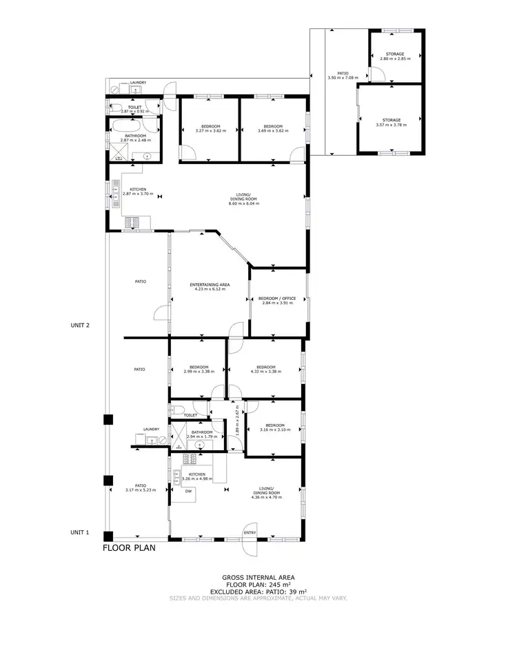 Floorplan of Homely house listing, 26 Lake Placid Road, Caravonica QLD 4878