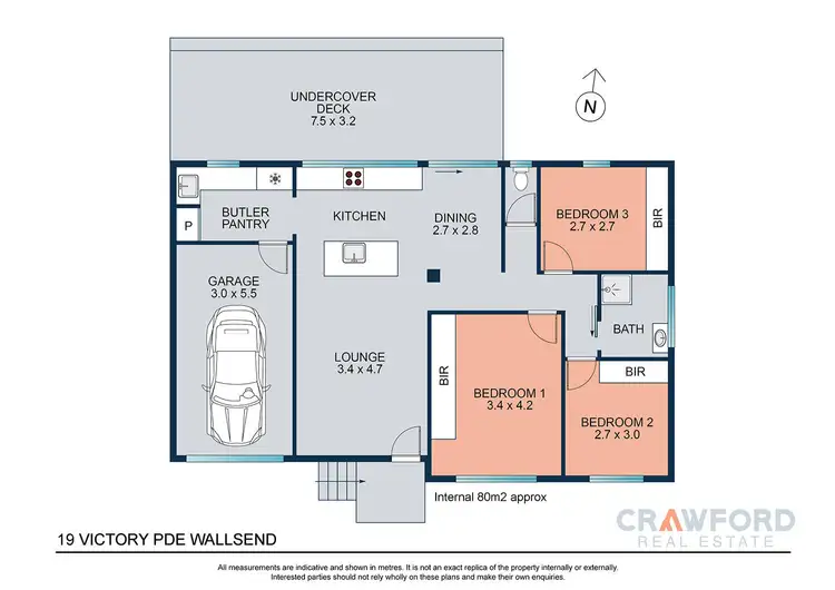 Floorplan of Homely house listing, 19 Victory Parade, Wallsend NSW 2287