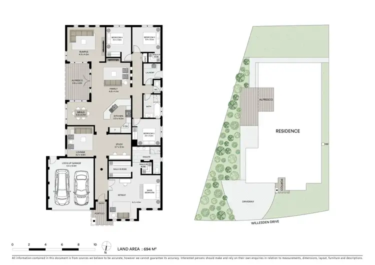 Floorplan of Homely house listing, 60 Willesden Drive, Waurn Ponds VIC 3216
