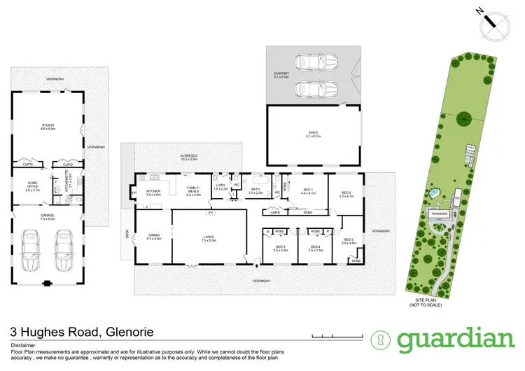 Floorplan of Homely rural property listing, 3 Hughes Road, Glenorie NSW 2157