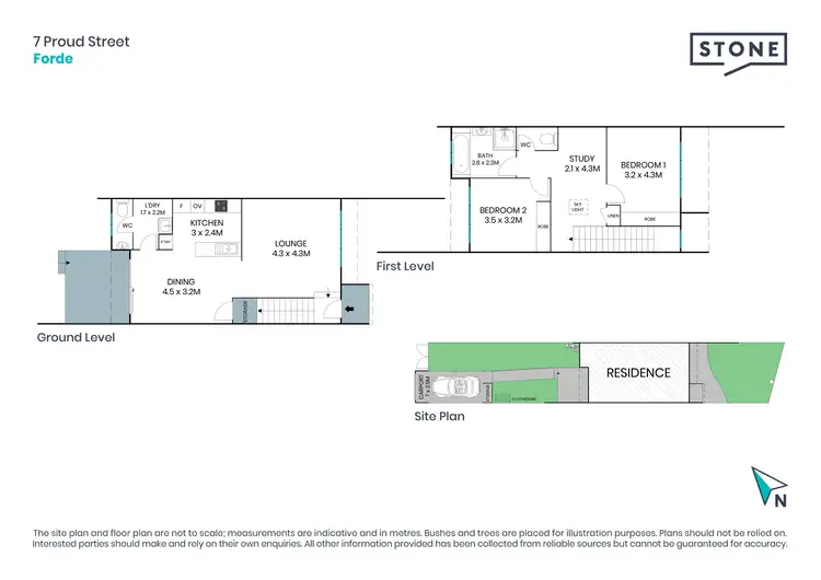 Floorplan of Homely house listing, 7 Proud Street, Forde ACT 2914