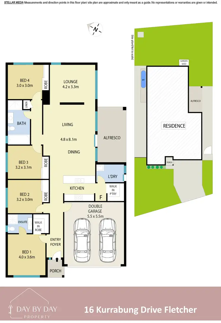 Floorplan of Homely house listing, 16 Kurrabung Drive, Fletcher NSW 2287