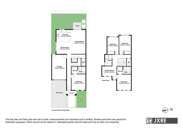 Floorplan of Homely townhouse listing, 21C Milton Avenue, Clayton South VIC 3169