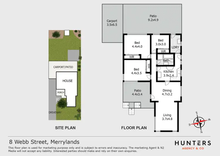 Floorplan of Homely house listing, 8 Webb Street, Merrylands NSW 2160