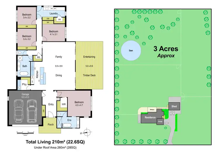 Floorplan of Homely house listing, 70 McDougal Road, Neerim South VIC 3831