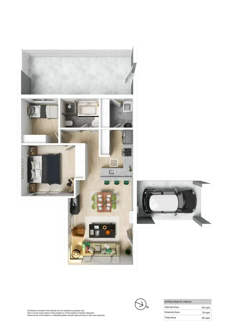 Floorplan of Homely unit listing, 4/31-33 Gaelic Avenue, Holden Hill SA 5088