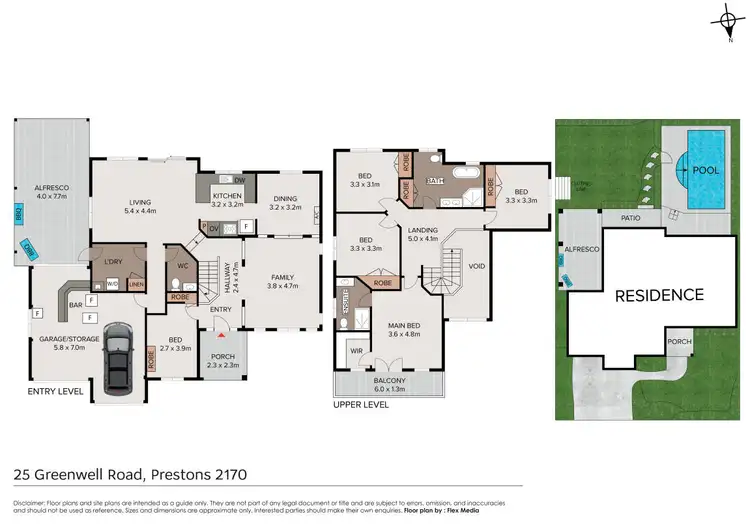 Floorplan of Homely house listing, 25 Greenwell Road, Prestons NSW 2170