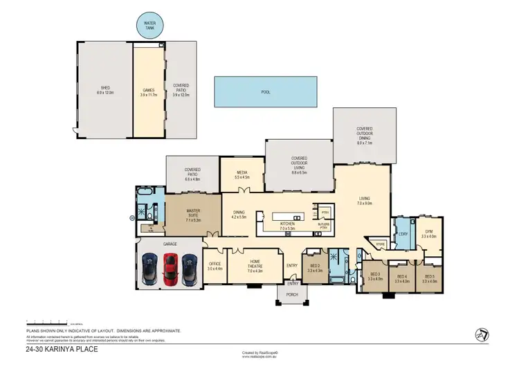 Floorplan of Homely house listing, 24-30 Karinya Place, Cornubia QLD 4130