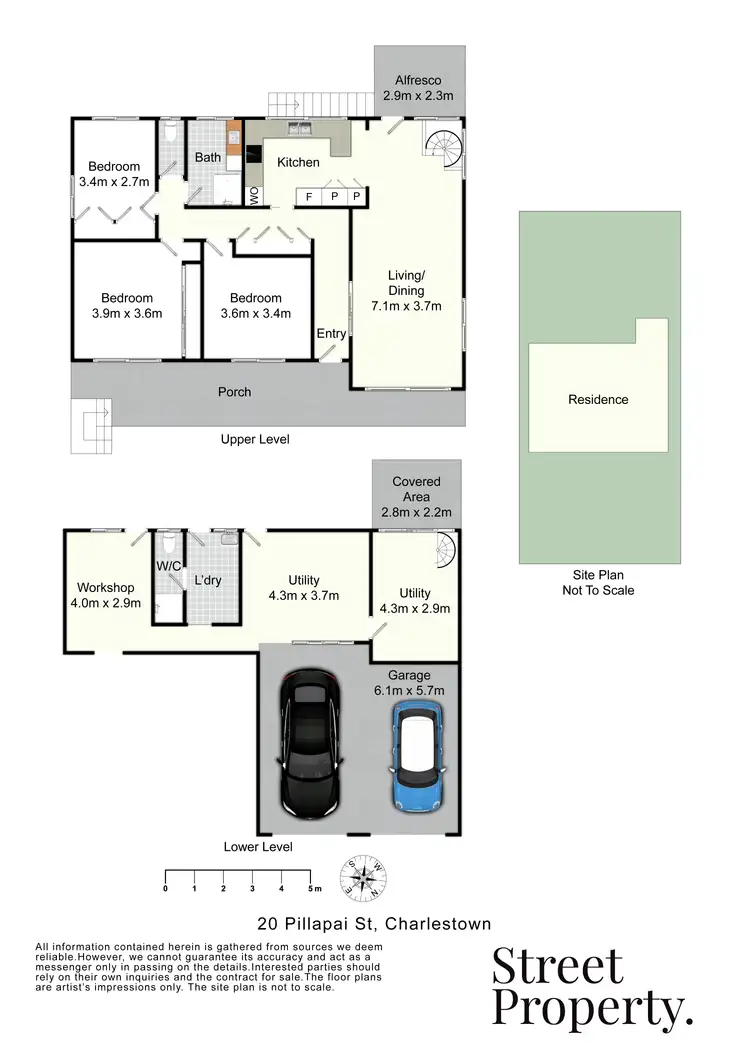 Floorplan of Homely house listing, 20 Pillapai Street, Charlestown NSW 2290