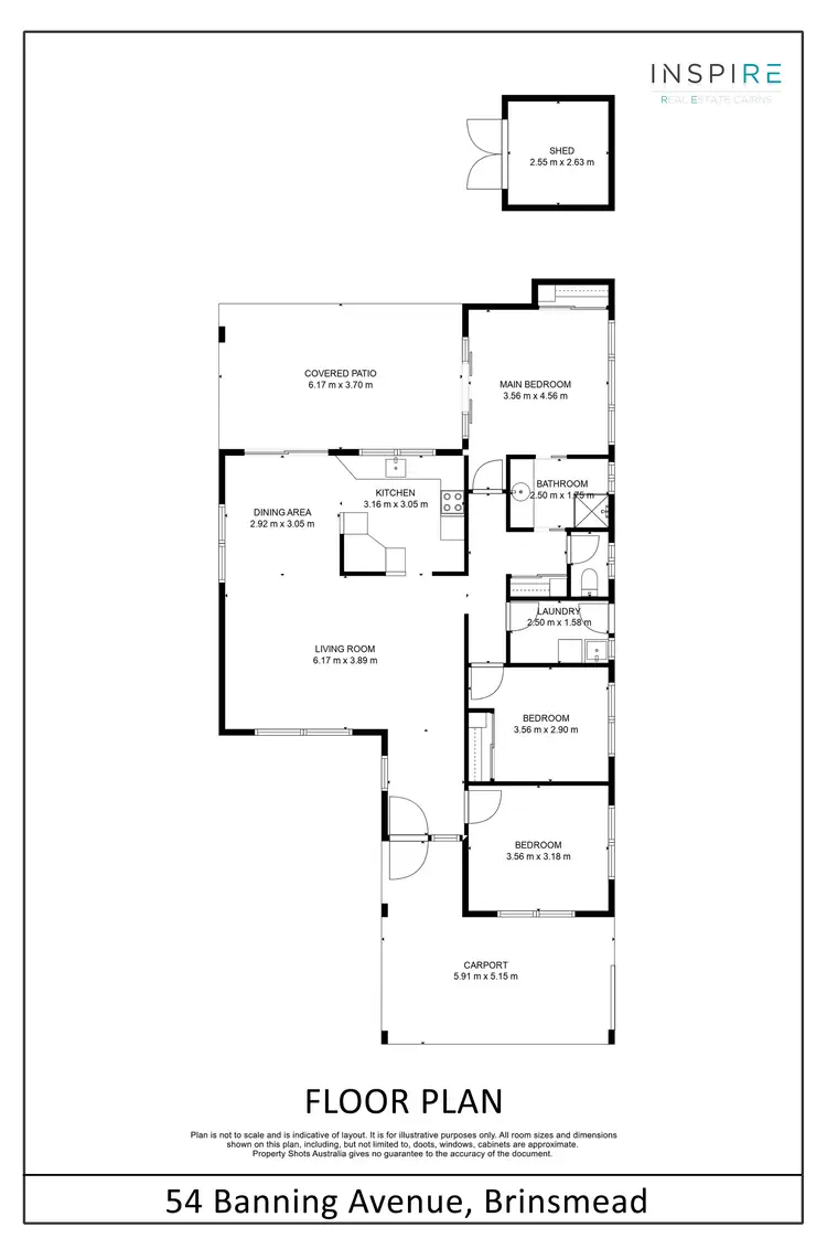 Floorplan of Homely house listing, 54 Banning Avenue, Brinsmead QLD 4870