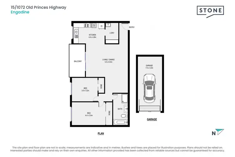 Floorplan of Homely unit listing, 15/1072 Old Princes Highway, Engadine NSW 2233