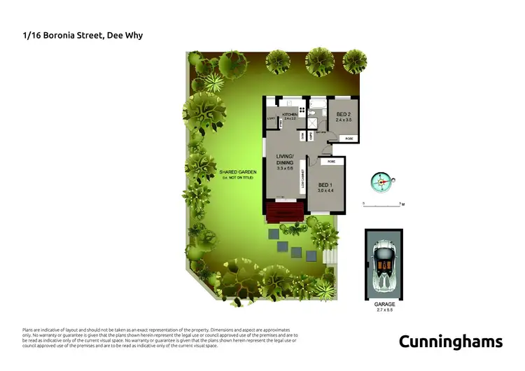 Floorplan of Homely apartment listing, 1/16 Boronia Street, Dee Why NSW 2099