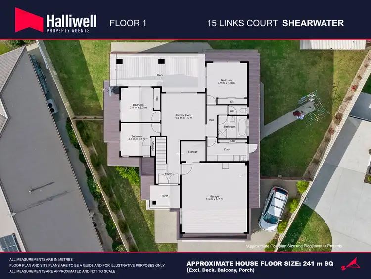 Floorplan of Homely house listing, 15 Links Court, Shearwater TAS 7307