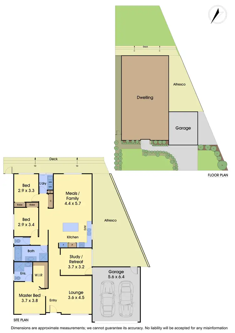 Floorplan of Homely house listing, 12 Neddletail Crescent, South Morang VIC 3752
