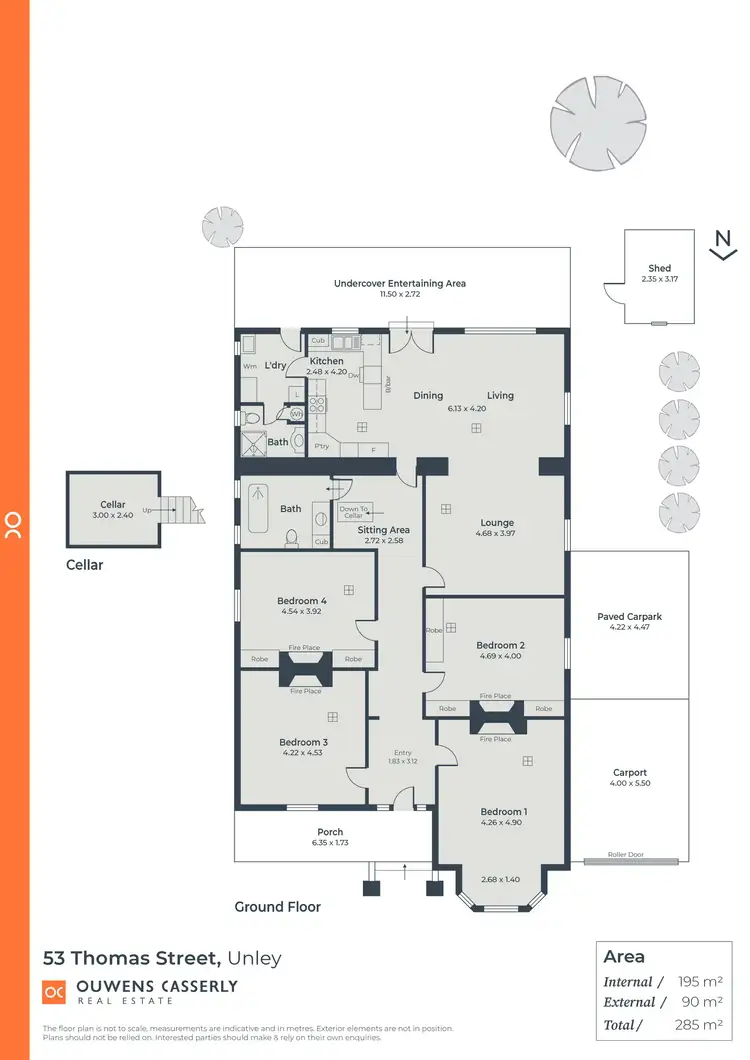 Floorplan of Homely house listing, 53 Thomas Street, Unley SA 5061