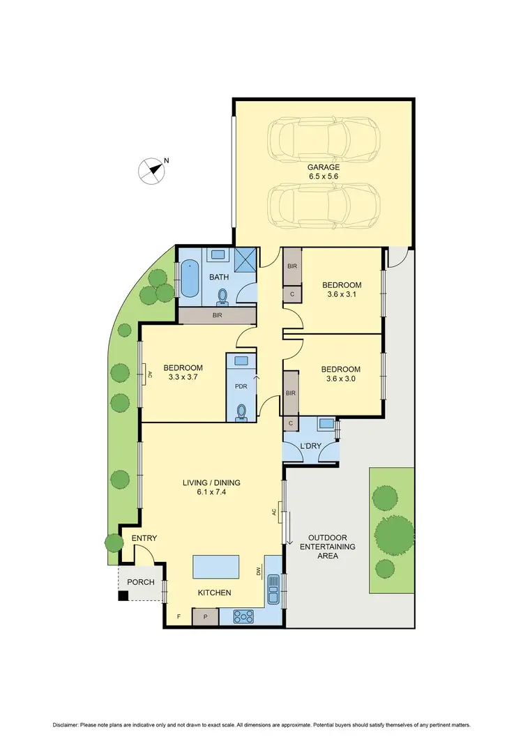 Floorplan of Homely unit listing, 2/15 Ethel Street, Oak Park VIC 3046