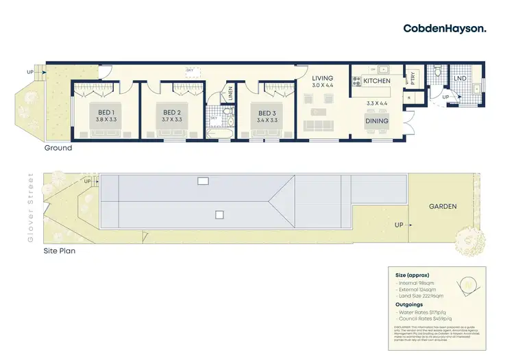 Floorplan of Homely house listing, 40 Glover Street, Lilyfield NSW 2040