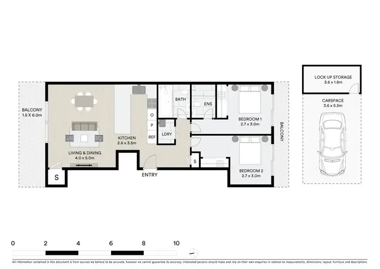 Floorplan of Homely unit listing, 21/105 Church Street, Parramatta NSW 2150