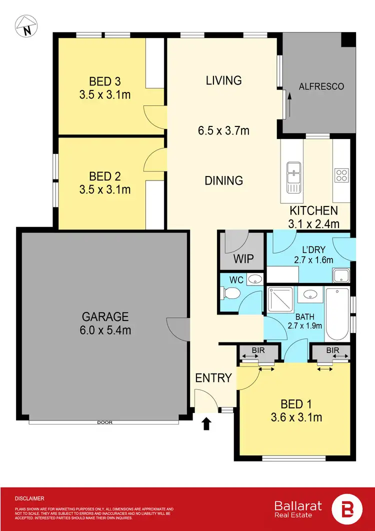 Floorplan of Homely house listing, 26B Dundas Street, Miners Rest VIC 3352