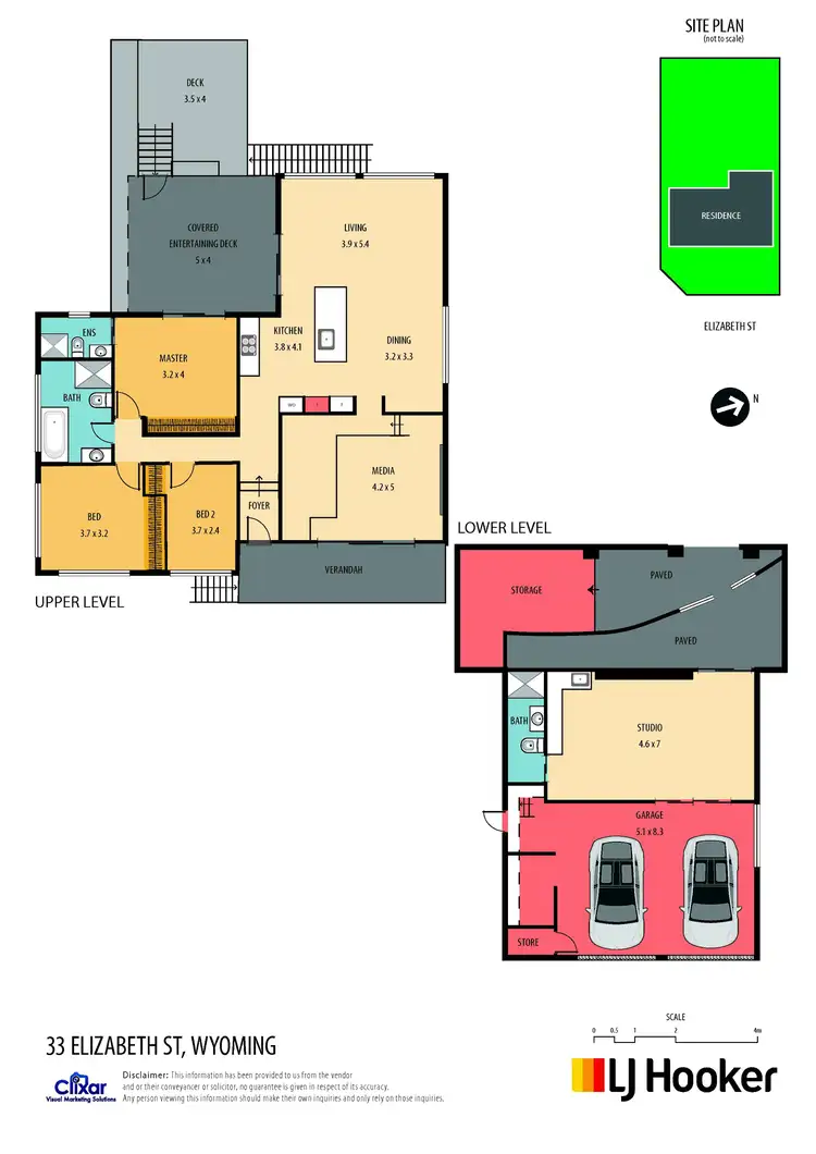 Floorplan of Homely house listing, 33 Elizabeth Street, Wyoming NSW 2250