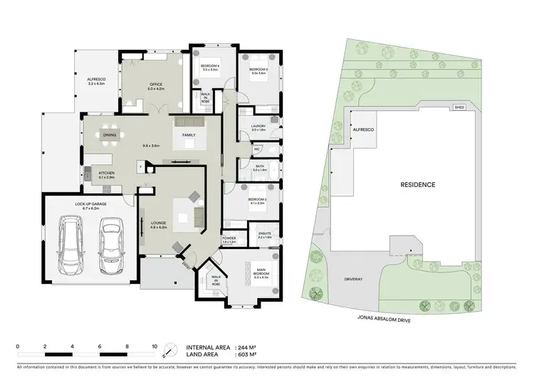 Floorplan of Homely house listing, 50 Jonas Absalom Drive, Port Macquarie NSW 2444