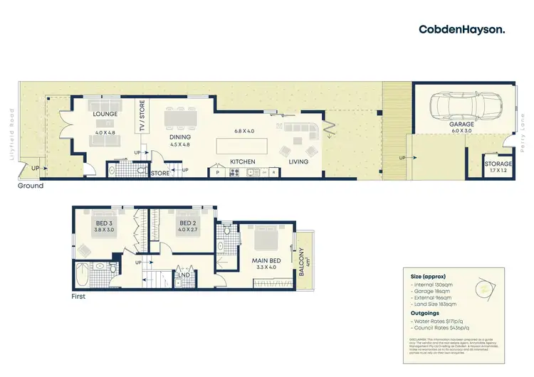 Floorplan of Homely house listing, 181a Lilyfield Road, Lilyfield NSW 2040
