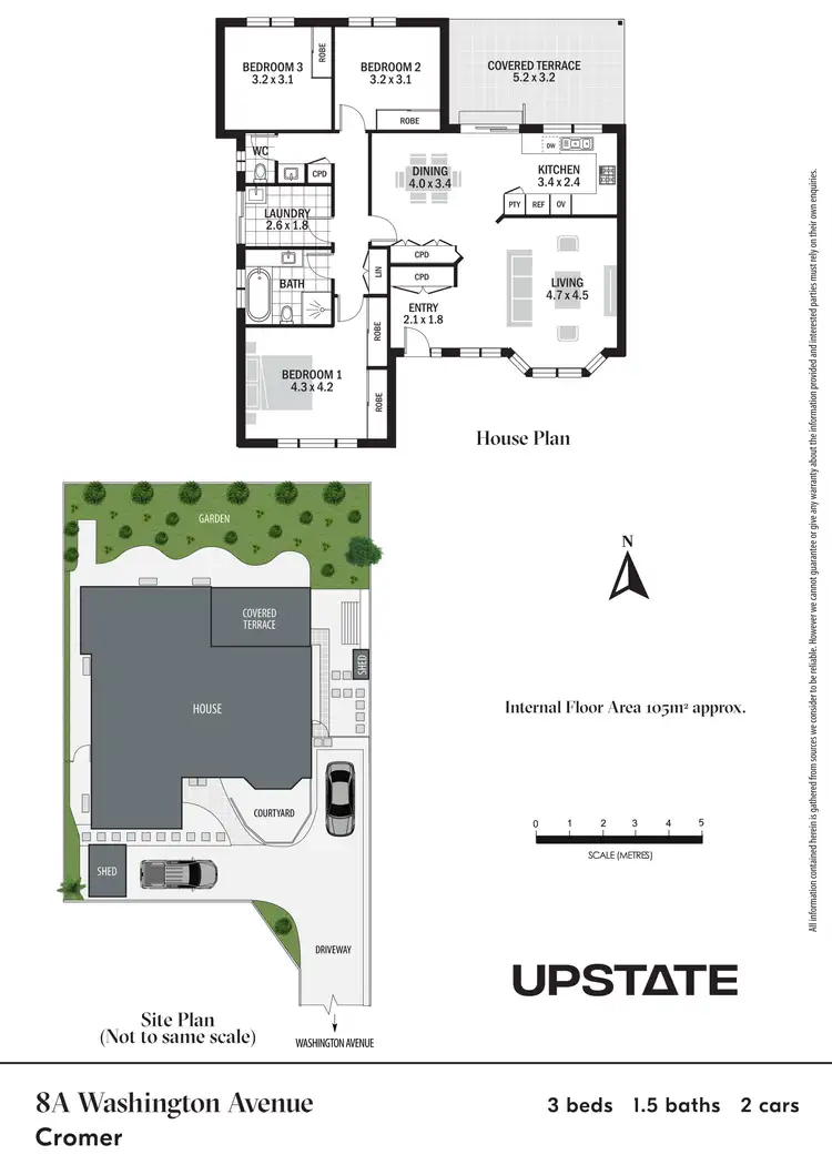 Floorplan of Homely house listing, 8A Washington Avenue, Cromer NSW 2099