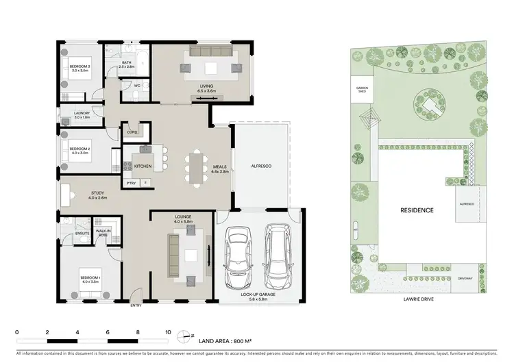 Floorplan of Homely house listing, 10 Lawrie Drive, Alfredton VIC 3350