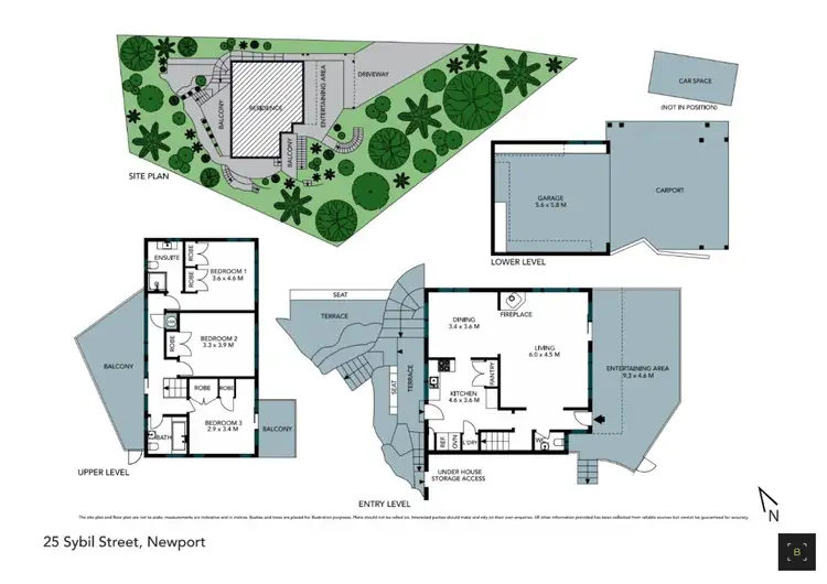 Floorplan of Homely house listing, 25 Sybil Street, Newport NSW 2106