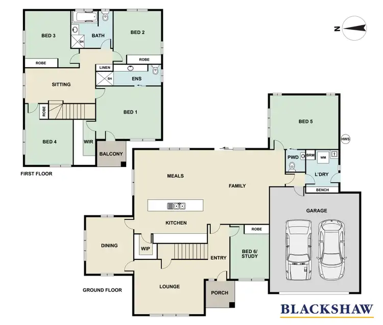 Floorplan of Homely house listing, 72 Wighton Terrace, Casey ACT 2913