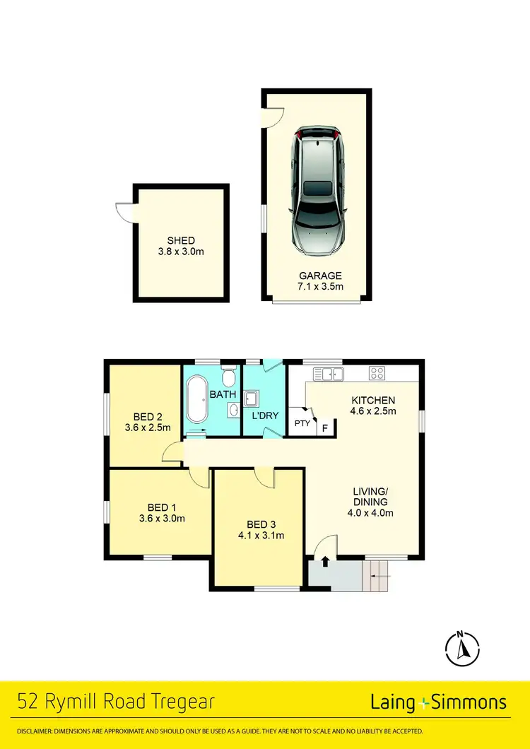 Floorplan of Homely house listing, 52 Rymill Road, Tregear NSW 2770