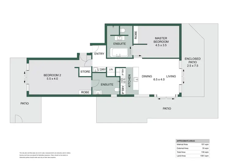 Floorplan of Homely apartment listing, 8/201 Lake Street, Cairns North QLD 4870