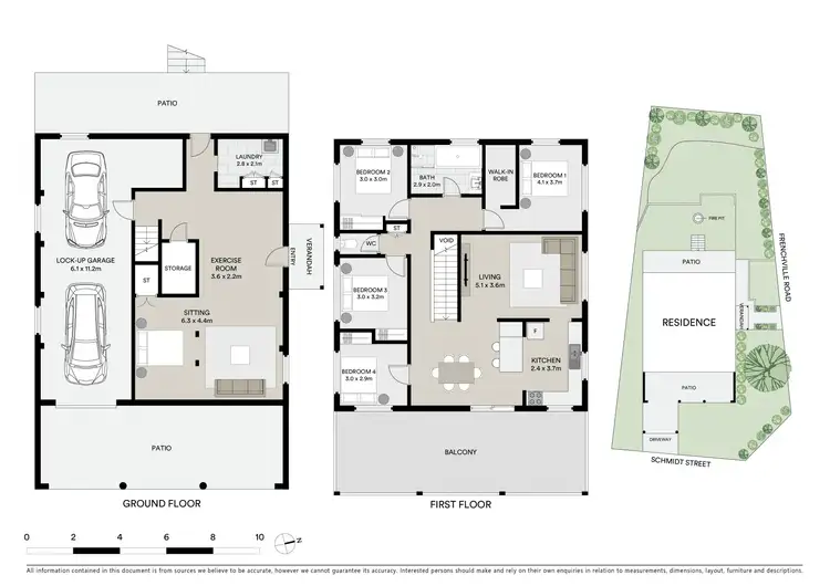 Floorplan of Homely house listing, 225 Schmidt Street, Frenchville QLD 4701