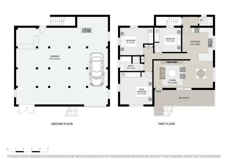 Floorplan of Homely house listing, 125 Plahn Street, Frenchville QLD 4701