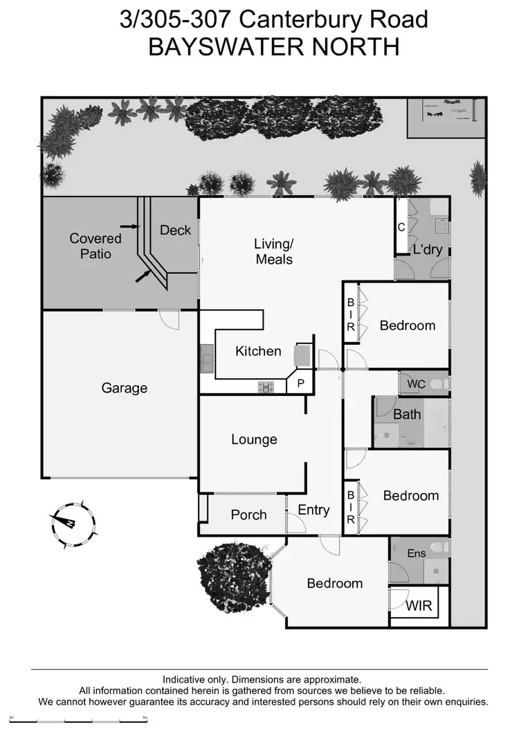 Floorplan of Homely unit listing, 3/305-307 Canterbury Road, Bayswater North VIC 3153