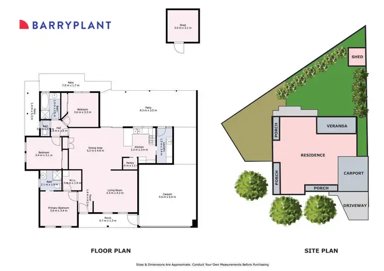 Floorplan of Homely house listing, 18 Lavender Rise, Red Cliffs VIC 3496