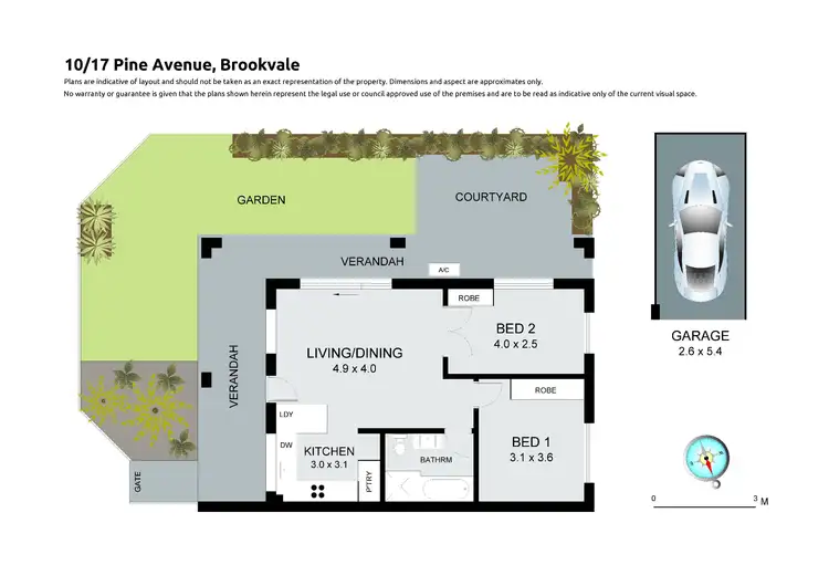 Floorplan of Homely apartment listing, 10/17 Pine Avenue, Brookvale NSW 2100