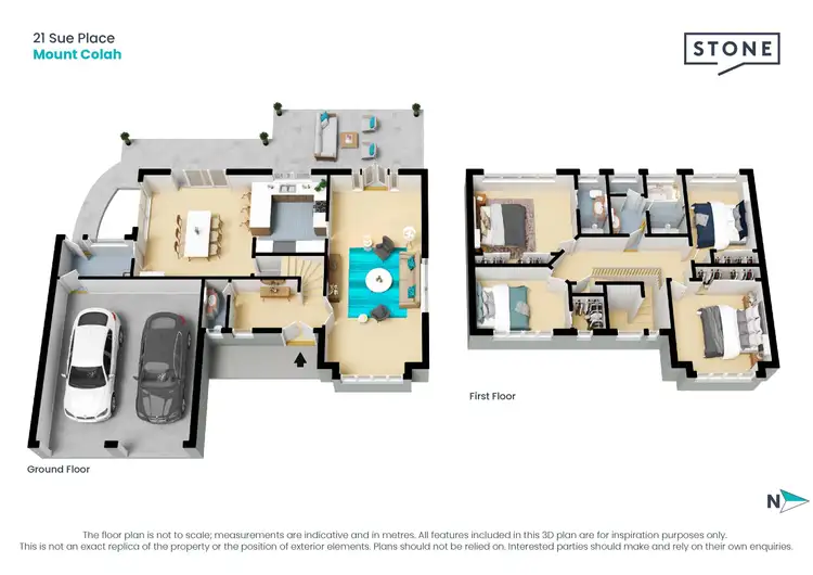 Floorplan of Homely house listing, 21 Sue Place, Mount Colah NSW 2079