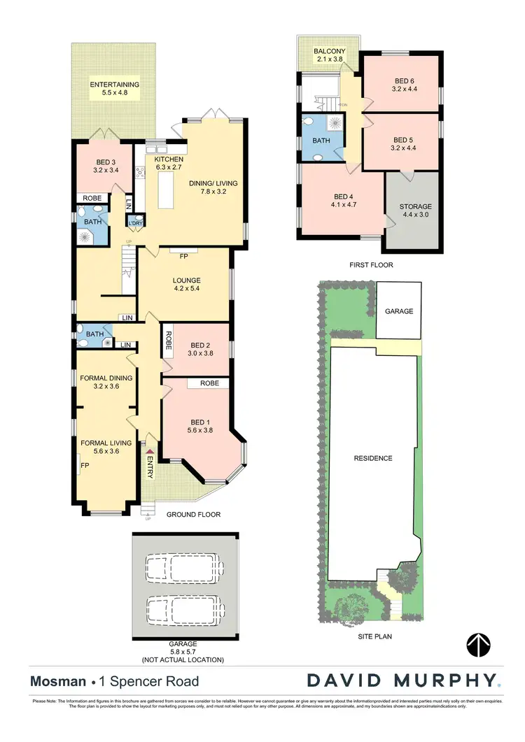 Floorplan of Homely house listing, 1 Spencer Road, Mosman NSW 2088