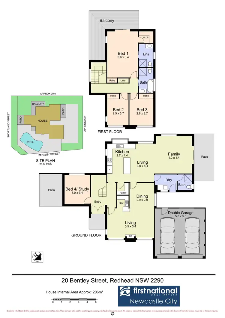 Floorplan of Homely house listing, 20 Bentley Street, Redhead NSW 2290