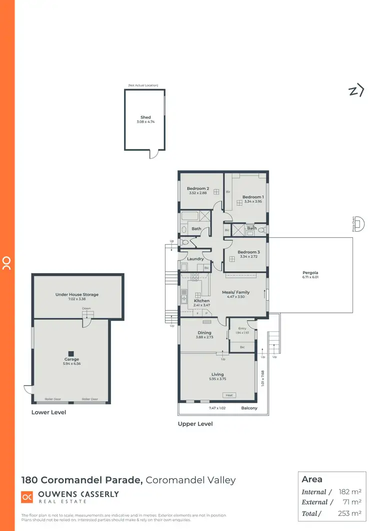 Floorplan of Homely house listing, 180 Coromandel Parade, Coromandel Valley SA 5051