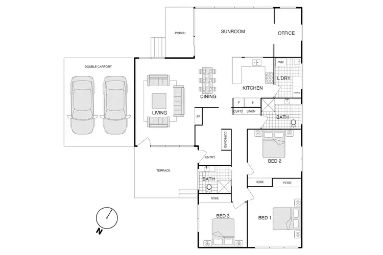 Floorplan of Homely house listing, 65 Croton Street, Rivett ACT 2611