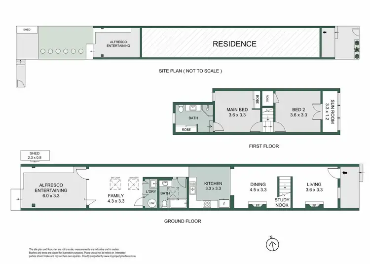 Floorplan of Homely house listing, 164 West Street, Crows Nest NSW 2065
